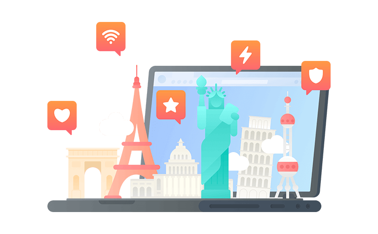 在扎伊尔连接到中国的代理 - 海龟VPN